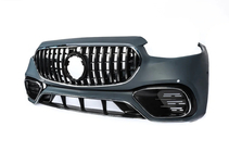 Mercedes S-class W223 2020– AMG S63 frontkofanger komplet samlet foto 3