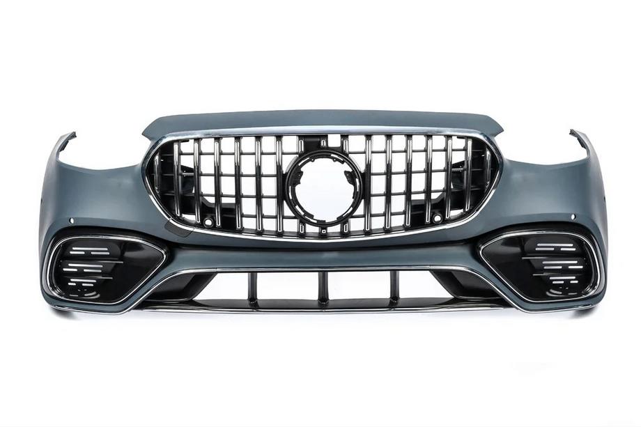 Mercedes S-class W223 2020– AMG S63 frontkofanger komplet samlet Image