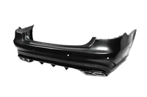 Mercedes E-class W212 2009–2016 Bagkofanger med diffuser E63 AMG (2013-2016) foto 3