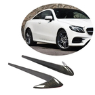 Mercedes E-klasse W213 2016–2023 Kulfiberbeklædning til forskærme foto 2