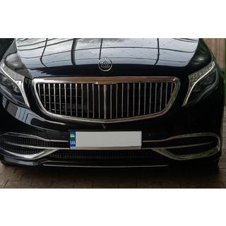 Maybach frontkofanger komplet foto 2