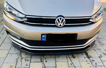 Volkswagen Touran 2015– Front læbespoiler til kofanger (ABS) foto 2