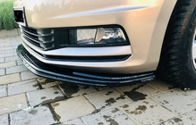 Volkswagen Touran 2015– Front læbespoiler til kofanger (ABS) foto 1