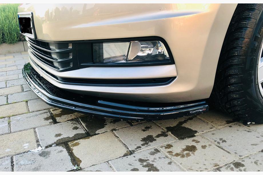 Volkswagen Touran 2015– Front læbespoiler til kofanger (ABS) Image