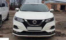 Nissan Qashqai 2014–2021 Frontbeskyttelse ST008 (2017-2021, rustfrit stål) foto 1