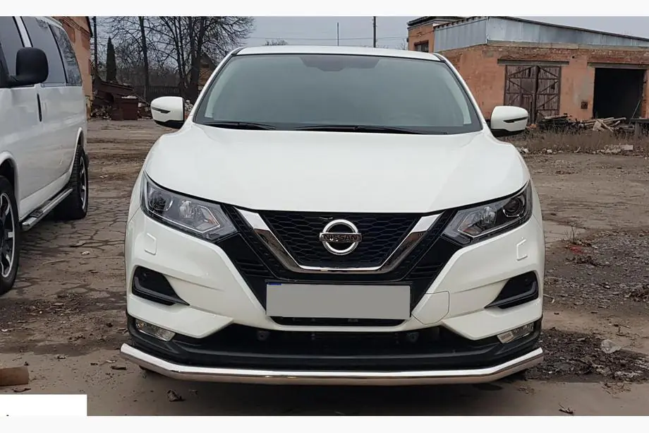 Nissan Qashqai 2014–2021 Frontbeskyttelse ST008 (2017-2021, rustfrit stål) Image