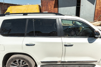 Toyota Land Cruiser 200 2007–2021 Vindueslister (6 stk., rustfrit stål) Carmos - Tyrkisk stål foto 12