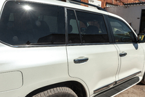 Toyota Land Cruiser 200 2007–2021 Vindueslister (6 stk., rustfrit stål) Carmos - Tyrkisk stål foto 15