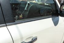 Toyota Land Cruiser 200 2007–2021 Vindueslister (6 stk., rustfrit stål) Carmos - Tyrkisk stål foto 17