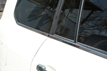 Toyota Land Cruiser 200 2007–2021 Vindueslister (6 stk., rustfrit stål) Carmos - Tyrkisk stål foto 4