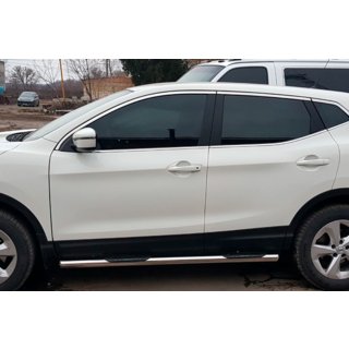 Siderør (2017-2021, 2 stk., rustfrit stål) Nissan Qashqai 2014–2021 foto 3