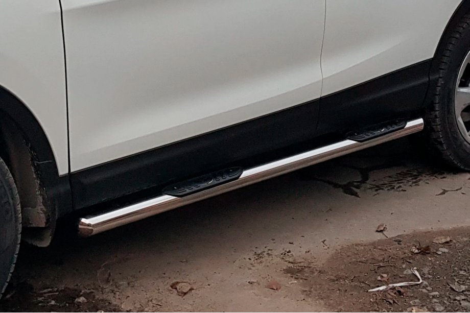Nissan Qashqai 2014–2021 Siderør (2017-2021, 2 stk., rustfrit stål) Foto 2