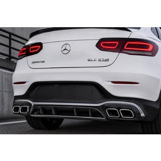 Bageste diffuser med udstødningsender Silver (AMG63 design 2020-2022) foto 3