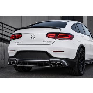 Bageste diffuser med udstødningsender Silver (AMG63 design 2020-2022) foto 4