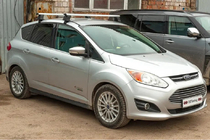 Ford C-Max/Grand C-Max 2010–2019 Tagbøjler til glat tag (2 stk, Asaf V4) foto 5