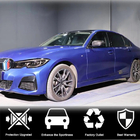 BMW 5-serie G30/G31 2017–2023 Spejlkåber M-Look i tør carbon foto 2