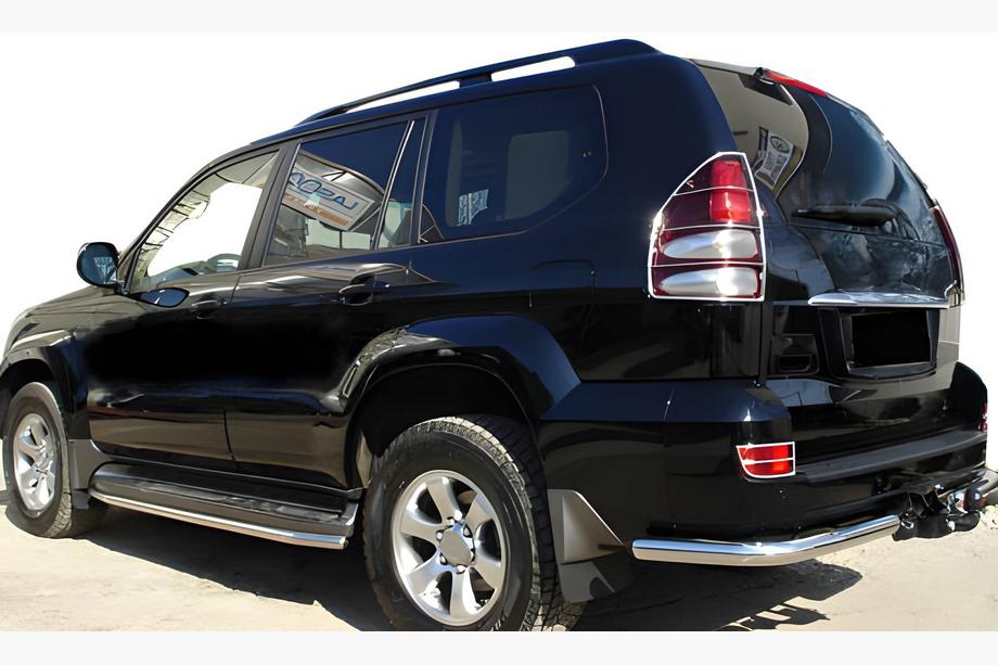 Toyota Land Cruiser Prado 120 2002–2009 Bageste hjørnestykker AK003 (2 stk., rustfrit stål) Image