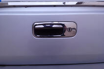 Volkswagen Caddy 2004–2010 Dæksel til bagklapgreb i rustfrit stål Carmos - Tyrkisk stål foto 1