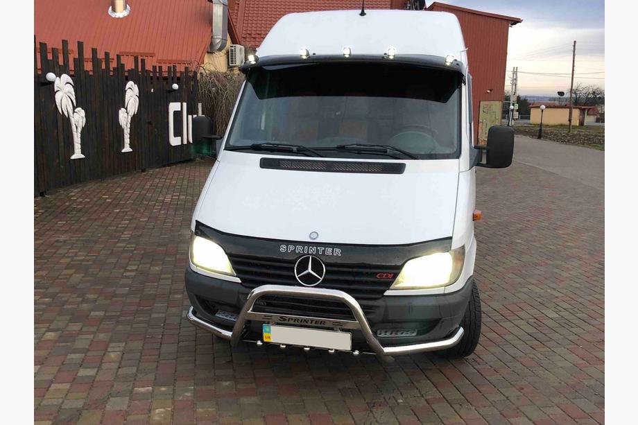 Mercedes Sprinter W901/902/903/904/905 1995–2006 Frontbøjle Exclusive (rustfrit stål) Foto 4