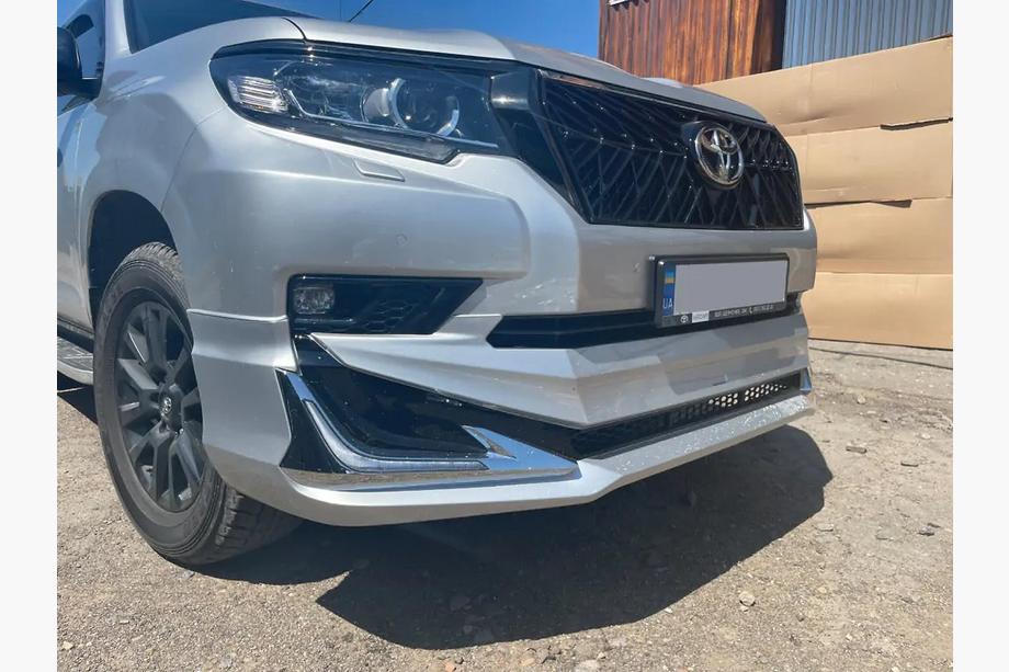 Toyota Land Cruiser Prado 150 2009–2023 Læbespoiler til frontkofanger Modelista V3-LED (2017-) Foto 5