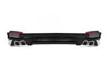Toyota Land Cruiser Prado 150 2009–2023 Bagkofanger diffuser Modelista V3 (2017-) Sort farve foto 1