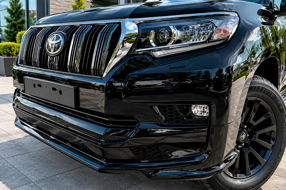 Toyota Land Cruiser Prado 150 2009–2023 Frontspoilerlæbe til kofanger Executive (til 2017+) Foto 3