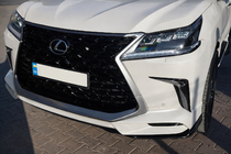 Lexus LX570/450d 2008–2022 Forreste diffuser TRD (2021-2022) Sort farve foto 1
