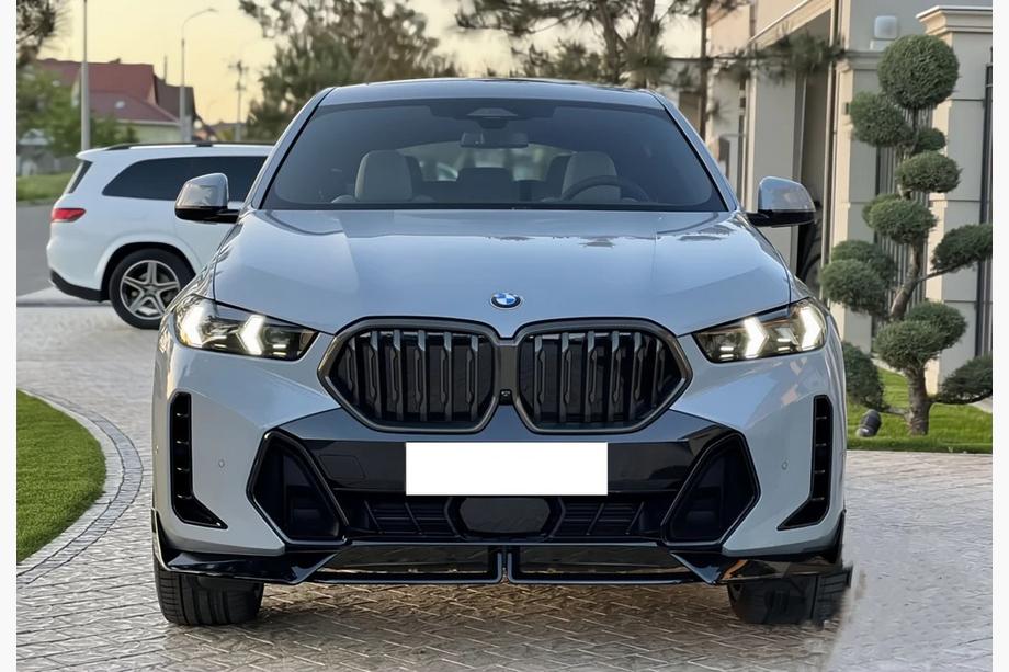 BMW X6 G06 2019–2027 Frontlæbe til forreste kofanger Paradigm Black Knight (til M-Sport, 2023+) Image
