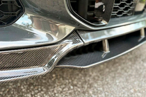 BMW X6 G06 2019–2027 Frontlæbe til kofanger Carbon V1 (til M-Sport, 2018-2022) foto 4