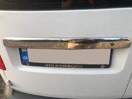 Volkswagen Caddy 2004–2010 Kromliste over nummerplade (2-dørs, rustfrit stål) foto 3