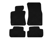 BMW 6-serie E63/E64 2003–2010 Premium tekstilmåtter (Sort) foto 1