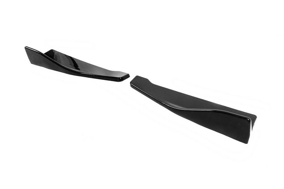 Universelle Flap sideskørt-forlænger type B (2 stk., sort højglans, ABS-plast) Foto 8