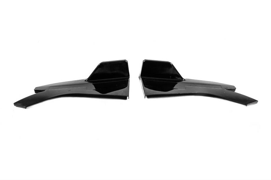 Universelle flap-extensions til sideskørter type D (2 stk., sort højglans, ABS-plast) Foto 8