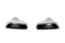 BMW 5-serie G30/G31 2017–2023 M-Performance Silver udstødningsenderør (2 stk.) foto 1