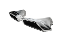 BMW 5-serie G30/G31 2017–2023 M-Performance Silver udstødningsenderør (2 stk.) foto 2