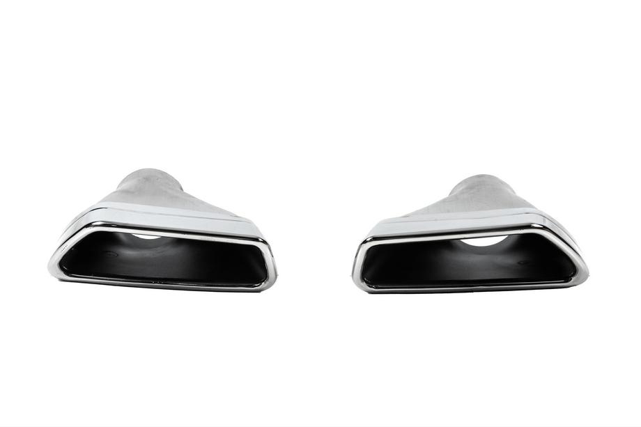 BMW 5-serie G30/G31 2017–2023 M-Performance Silver udstødningsenderør (2 stk.) Image