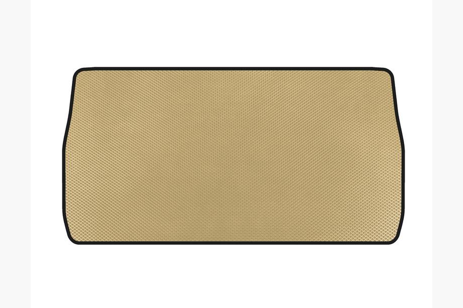 Dodge Grand Caravan V 2008–2020 EVA bagagerumsmåtte (2008-2020, nederste, 8-sæders/Udstyrsniveau SXT, Beige) Image