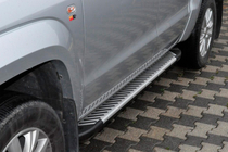 Volkswagen Amarok 2010–2022 Sidetrin Line (2 stk., alu) foto 1