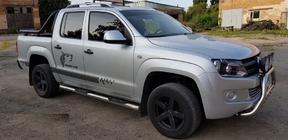 Volkswagen Amarok 2010–2022 Siderør (2 stk., rustfrit stål) 60 mm foto 11