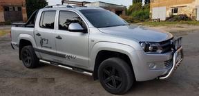 Volkswagen Amarok 2010–2022 Siderør (2 stk., rustfrit stål) 60 mm foto 12