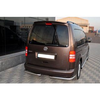 Bageste hjørnestykker AK003 (2 stk., rustfrit stål) Volkswagen Caddy 2010–2015 foto 1