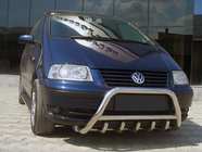 Volkswagen Sharan 1995–2010 Kængurugitter WT003 (rustfrit stål) foto 1