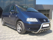 Volkswagen Sharan 1995–2010 Kængurugitter WT003 (rustfrit stål) foto 3