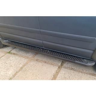 Allmond Black sidetrin (2 stk., aluminium) Volkswagen T5 Transporter 2003–2010 foto 3