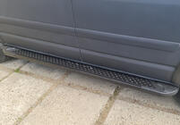 Volkswagen T5 2010–2015 Side trinbrætter X5-type sort (2 stk., aluminium) foto 3