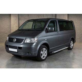 Sidetrin Line (2 stk., alu) Volkswagen T5 Transporter 2003–2010 foto 1