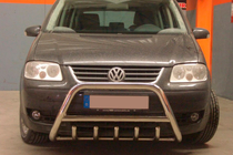 Volkswagen Touran 2003–2010 Kængurugitter WT003 (rustfrit stål) 51 mm, uden skrift foto 2