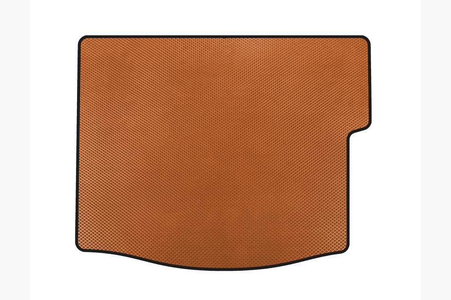 Ford Focus III 2011–2017 EVA bagagerumsmåtte (med subwoofer, HB, orange) Image