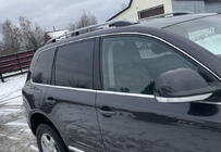 Volkswagen Touareg 2002–2010 Tagrælinger Skyport (mat grå) foto 8