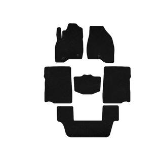 Premium tekstilmåtter (2017-2019, 3. række, 7-sæders, sort) foto 1